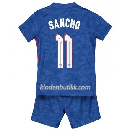 England Sancho 11 Barn Bortedraktsett Euro 2020 Kortermet (+ Korte bukser)